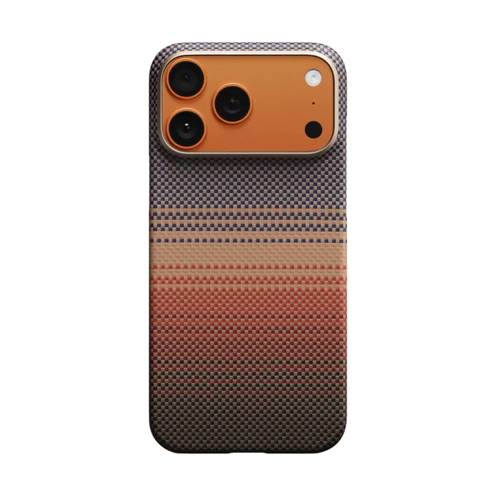 كفر Ultra-Slim لهاتف ايفون 17 برو ماكس من Pitaka - Sunset