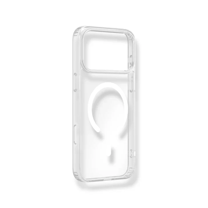 كفر Crystal Clear MagSafe لهاتف ايفون 17 برو ماكس من Wizard