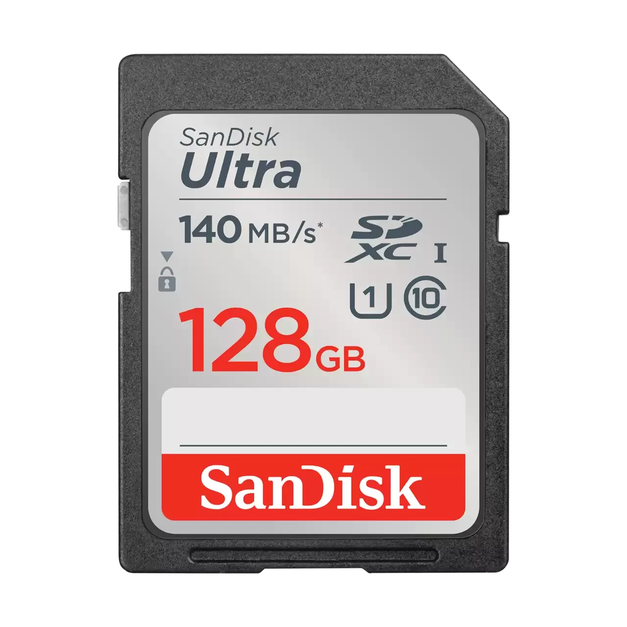 بطاقة ذاكرة  بسعة 128 جيجابايت Sandisk Ultra SDXC UHS-1