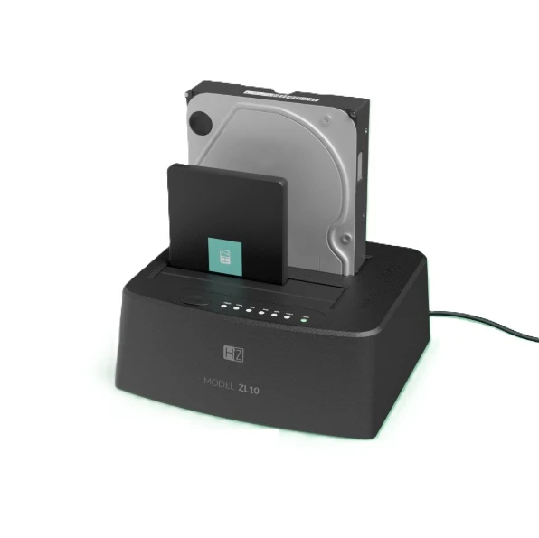 Heatz قاعدة توصيل شاملة للهاردسك HDD/SSD - ZL10