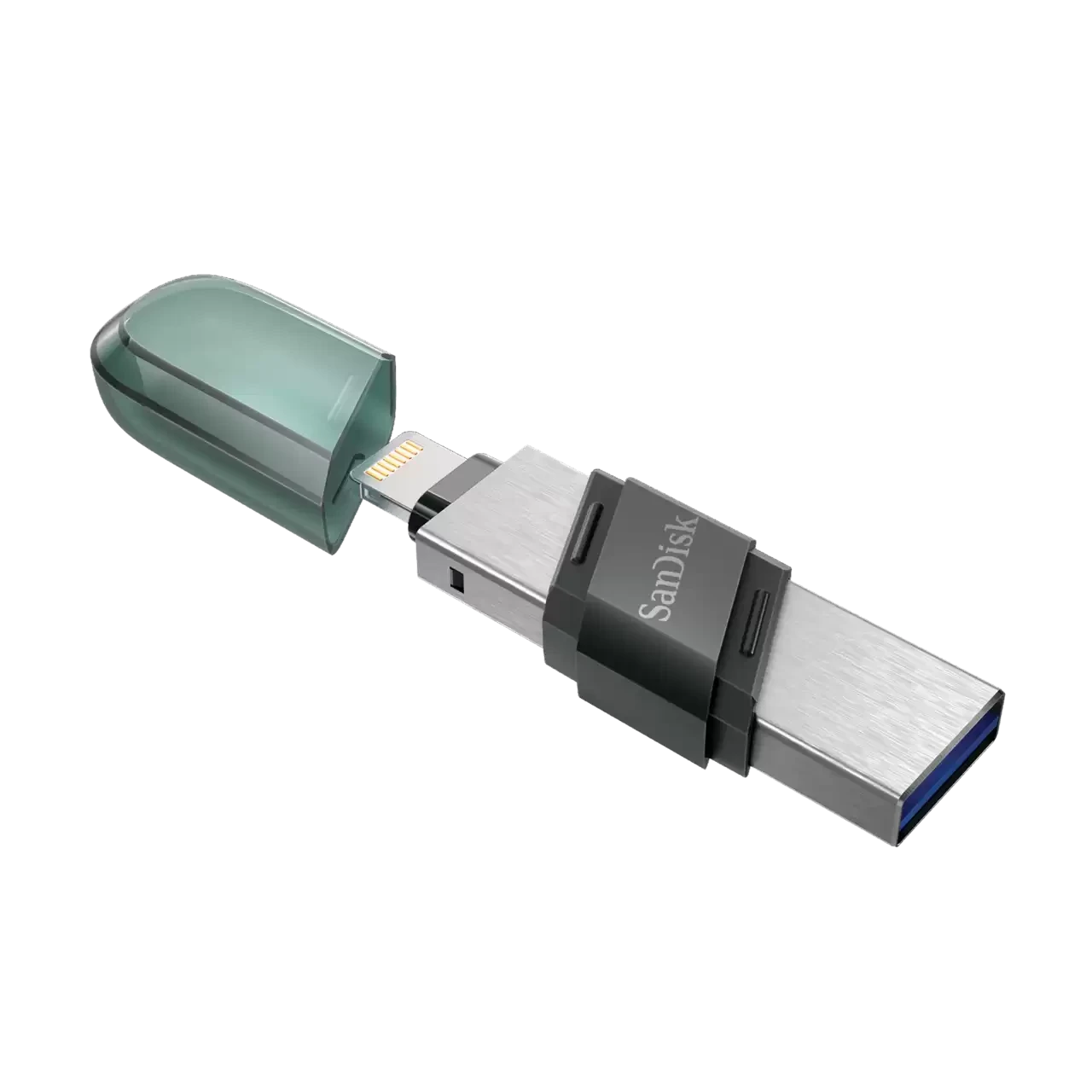 فلاش ميموري بمنفذ لايتننغ بحجم 256 جيجابايت من SanDisk