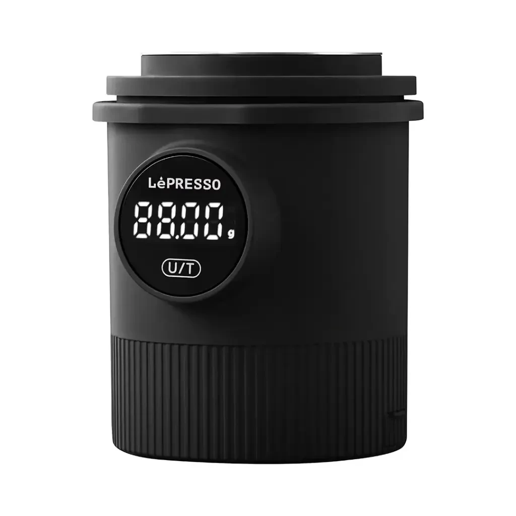 كوب قياس ذكي مع ميزان LePresso من Barista Mate – أسود