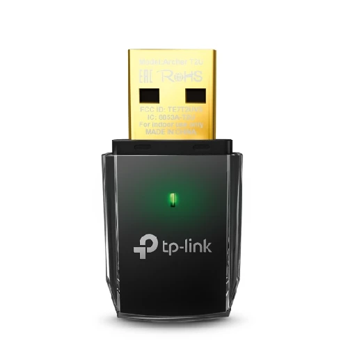 محول Wi-Fi USB ثنائي النطاق AC600 Mini من TP-LINK