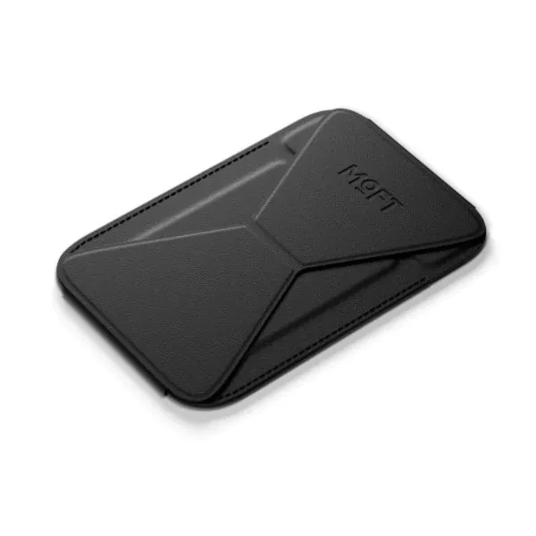 حامل وستاند ومحفظة Snap-On للايفون (MOVAS) من MOFT - Jet Black