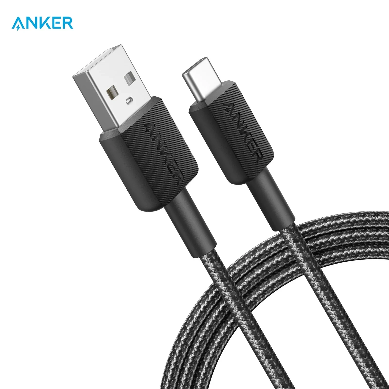 كابل أنكر 322 USB-A إلى USB-C بطول 3 متر - أسود