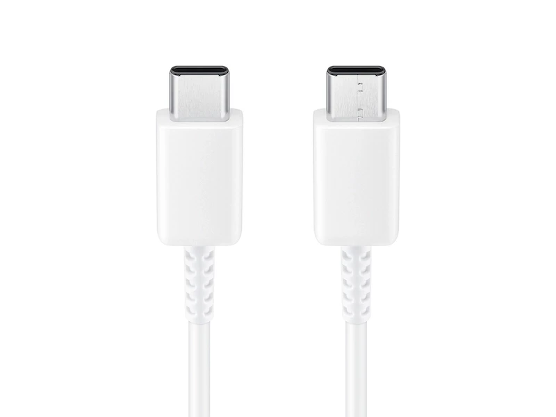 كابل سامسونج USB-C إلى USB-C بطول 1 متر (EP-DA705) أبيض