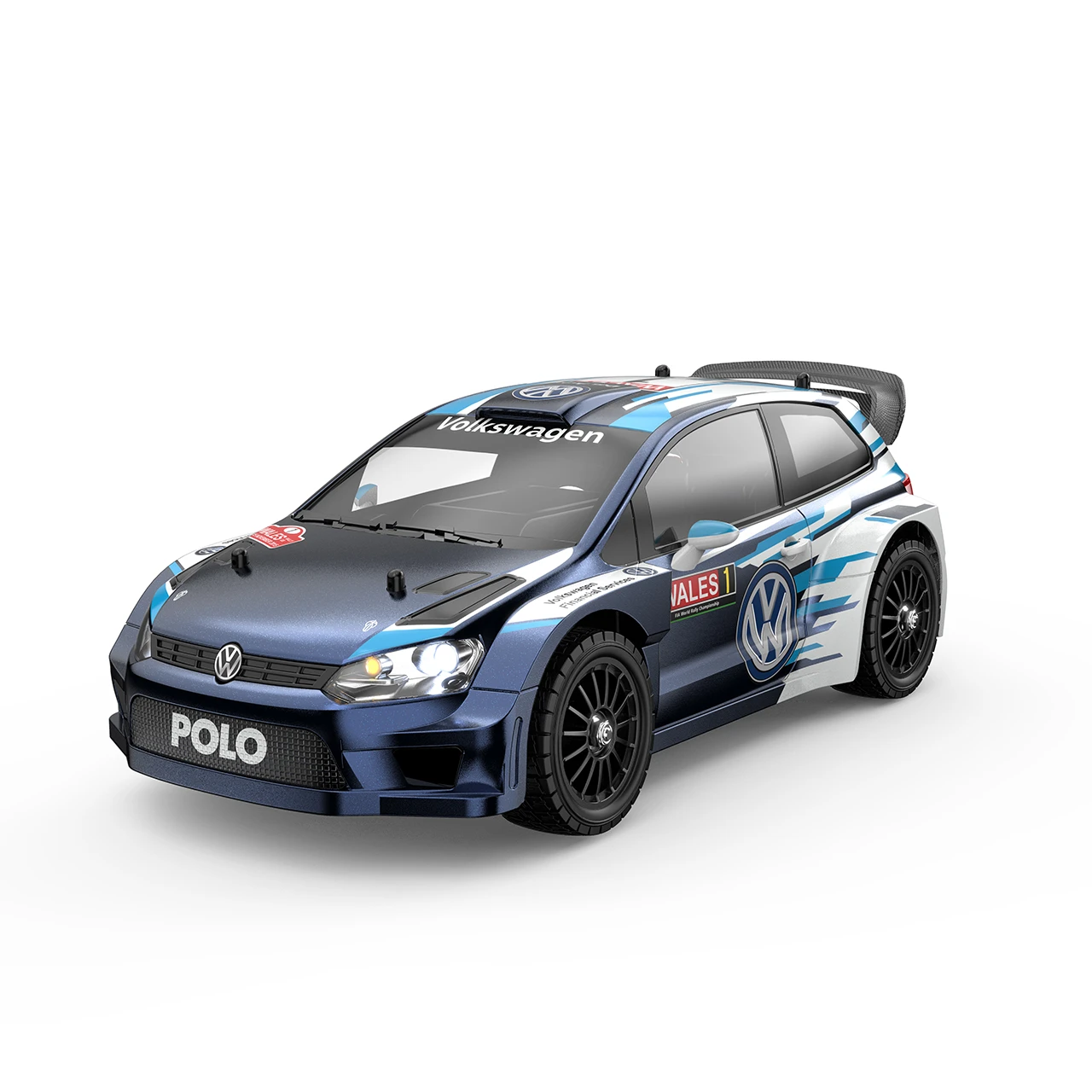 سيارة MJX R/C 1:14 - سيارة دفع رباعي بدون فرشاة فولكس فاجن بولو R WRC 2015 مرخصة بالتحكم عن بعد - 14304