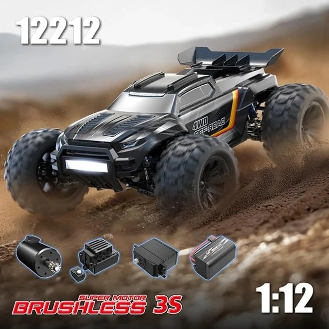 MJX R/C 1:12 - Hyper Go Brushless High Speed Off-Road Truck - 12212