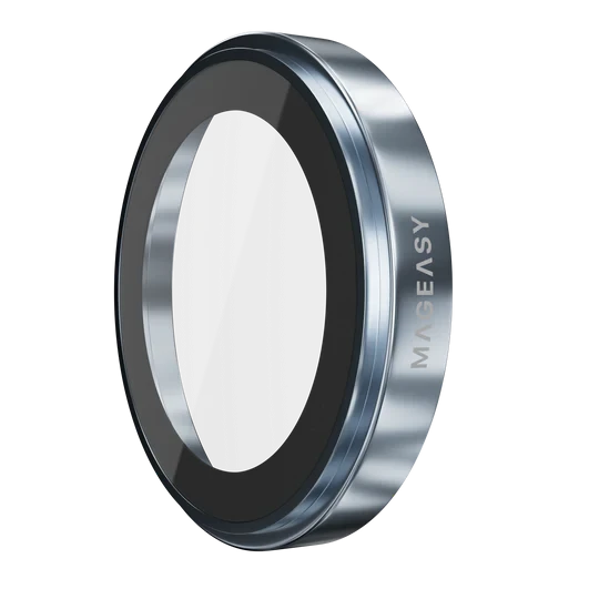 حماية عدسة كاميرا Lenz Sapphire لهاتف ايفون Air من MagEasy - أزرق