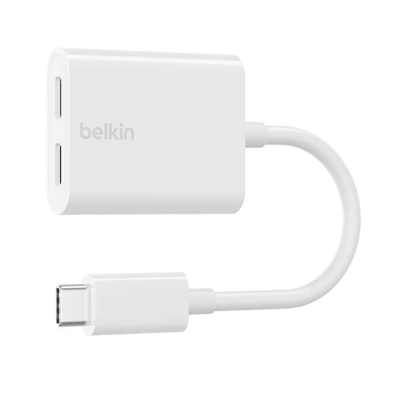 وصلة للصوت + الشحن بمنفذ Type-C من Belkin Rockstar